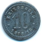, 10 пфеннигов, 1918