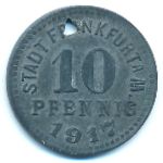 Франкфурт., 10 пфеннигов (1917 г.)