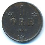 Швеция, 1 эре (1874 г.)