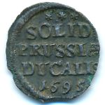 Пруссия, 1 солид (1695 г.)