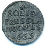 Пруссия, 1 солид (1669 г.)