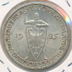Веймарская республика, 3 рейхсмарки (1925 г.)