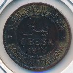 Итальянское Сомали, 1 беса (1913 г.)