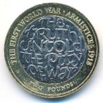 Great Britain, 2 pounds, 2018