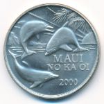 Гавайские острова, 1 доллар (2000 г.)