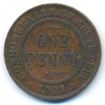 Австралия, 1 пенни (1921 г.)