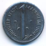 Мангейм., 10 пфеннигов (1919 г.)