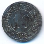 Мариенвердер., 10 пфеннигов (1918 г.)
