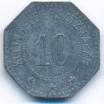 Мельзунген., 10 пфеннигов (1917 г.)