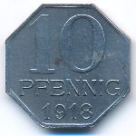Маульбронн., 10 пфеннигов (1917 г.)