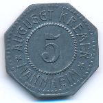 Мангейм., 5 пфеннигов