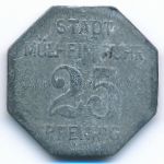 Мюльхайм., 25 пфеннигов (1917 г.)