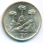 Сан-Марино, 20 лир (1987 г.)