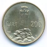 Сан-Марино, 200 лир (1988 г.)