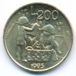 Сан-Марино, 200 лир (1995 г.)
