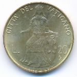 Ватикан, 20 лир (1979 г.)