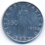 Ватикан, 50 лир (1955 г.)