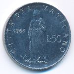 Ватикан, 50 лир (1964 г.)