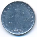 Ватикан, 50 лир (1961 г.)