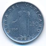 Ватикан, 50 лир (1959 г.)