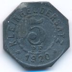 Bad Mergentheim., 5 пфеннигов, 1920