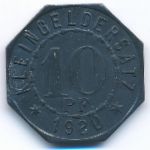 Bad Mergentheim., 10 пфеннигов, 1920