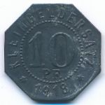 Bad Mergentheim., 10 пфеннигов, 1918