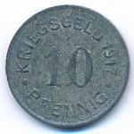 Мюнстер., 10 пфеннигов (1917 г.)