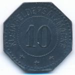 Mulheim, 10 пфеннигов