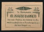 Нотгельды Австрии, 20 геллеров (1920 г.)