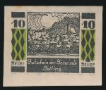 Нотгельды Австрии, 10 геллеров (1920 г.)