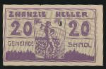 Нотгельды Австрии, 20 геллеров (1920 г.)