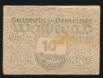 Нотгельды Австрии, 10 геллеров (1920 г.)