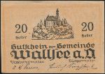 Нотгельды Австрии, 20 геллеров (1920 г.)