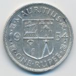 Маврикий, 1 рупия (1934 г.)