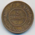 Сомали, 5 чентезимо (1950 г.)
