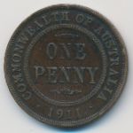 Австралия, 1 пенни (1911 г.)