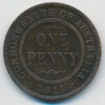 Австралия, 1 пенни (1911 г.)