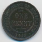Австралия, 1 пенни (1911 г.)