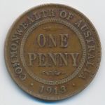 Австралия, 1 пенни (1913 г.)