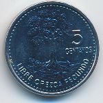 Гватемала, 5 сентаво (2012 г.)