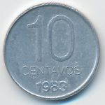 Аргентина, 10 сентаво (1983 г.)