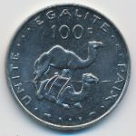 Джибути, 100 франков (1991 г.)