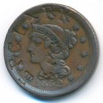 США, 1 цент (1852 г.)