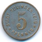 Золинген., 5 пфеннигов (1919 г.)