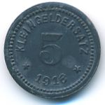 Кверфурт., 5 пфеннигов (1918 г.)