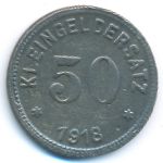 Кверфурт., 50 пфеннигов (1918 г.)