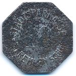 Штрелен., 10 пфеннигов (1917 г.)