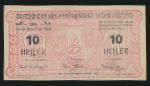 Нотгельды Австрии, 10 геллеров (1920 г.)