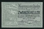 Нотгельды Австрии, 20 геллеров (1920 г.)